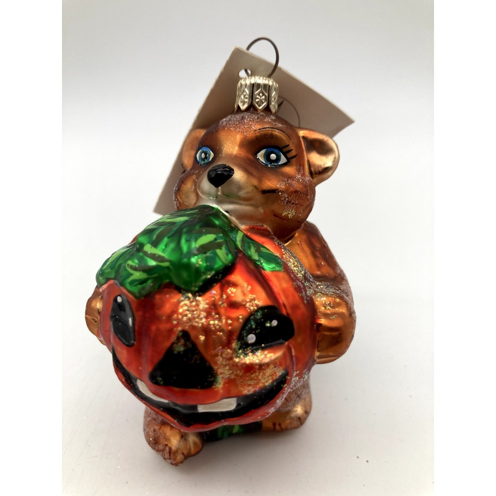 1999 Christopher Radko PUNKIN PRIZE‎ 4" Ornament 99-064-0